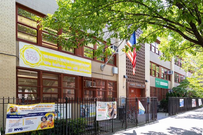 P.S. 309 George E Wibecan Preparatory Academy is in central  Bedford-Stuyvesant, Brooklyn.