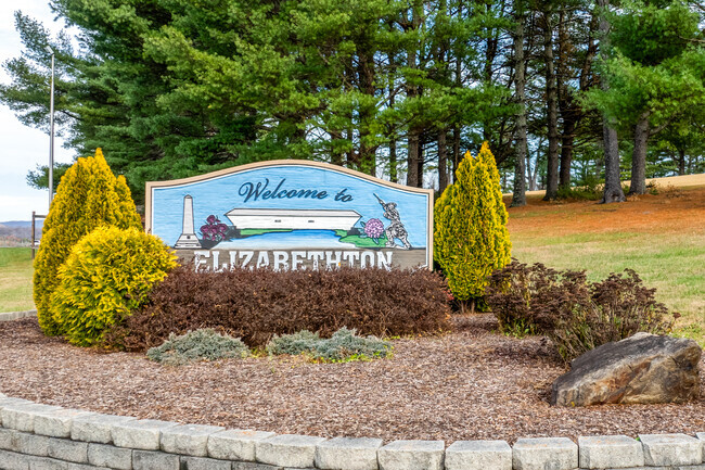 The friendly town of Elizabethton is nestled it Watagua Valley in the Southern Appalachians.