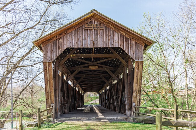 A walk through Kidds Mill Park is like stepping back in time, with peaceful trails and a century-old gristmill.
