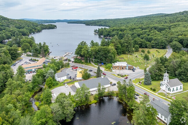 The Town of Newbury, NH abuts beautiful Lake Sunapee.