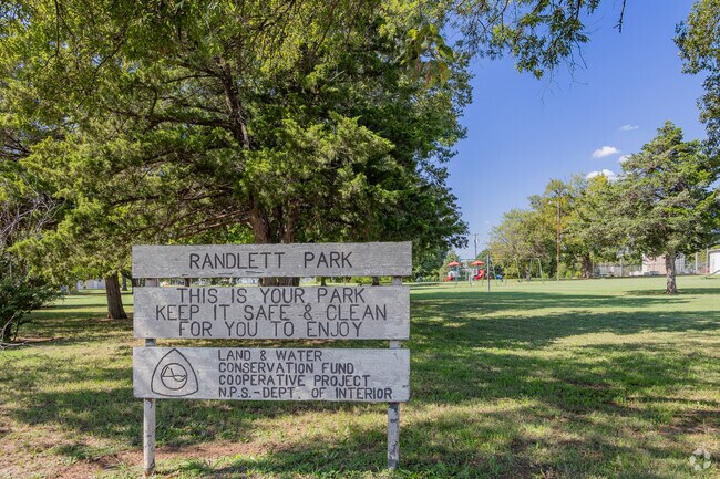 Randlett Park offers some green space for Anadarko locals.