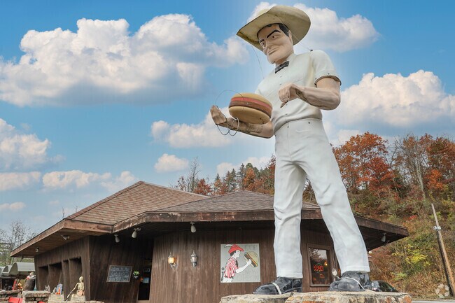 A well-liked spot in the area is the Cadet Restaurant.