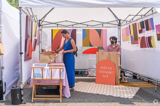 The art is stunning at the Edina Art Fair in White Oaks/50th & France.