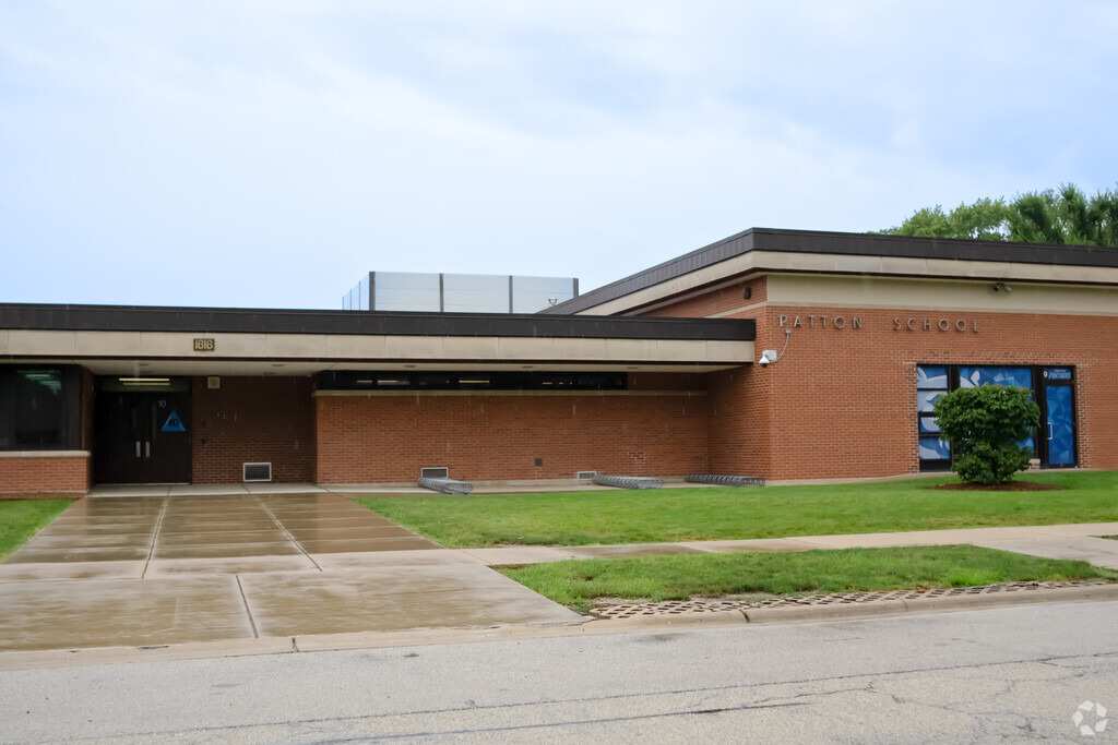 Patton Elementary School serves students in the Arlington Heights community.