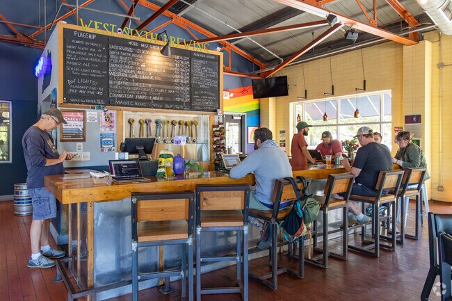 Northside beer lovers spend happy hour at West Sixth Brewer, which opened in 2012.