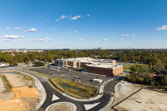 Groves High School is a newly constructed campus.