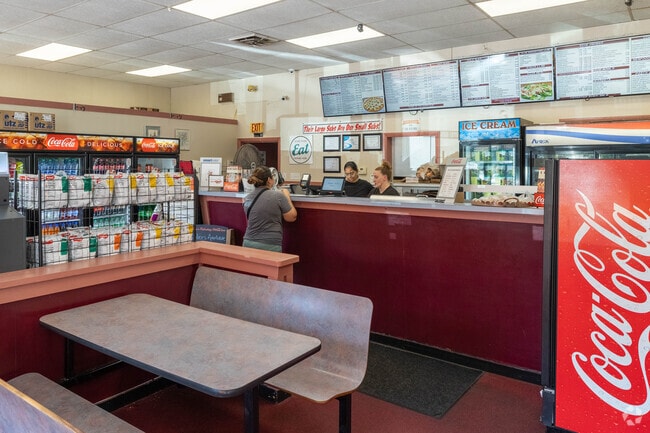 Brando's Pizza and Subs offers delicious and impressively large sandwiches in South Lowell..