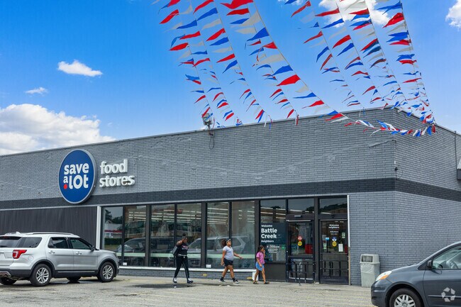 Save a Lot is a local grocery hub for North Central locals.