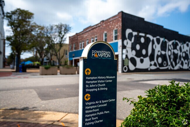 Take an afternoon walk through Downtown Olde Hampton just a few steps from Olde Hampton.