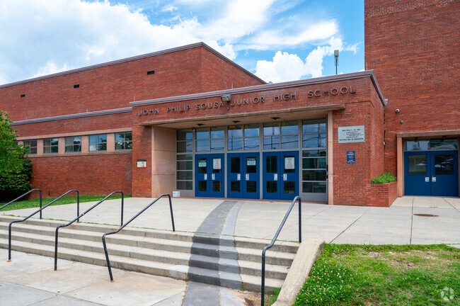 Sousa Middle School stands as a key education hub near Fort Davis.