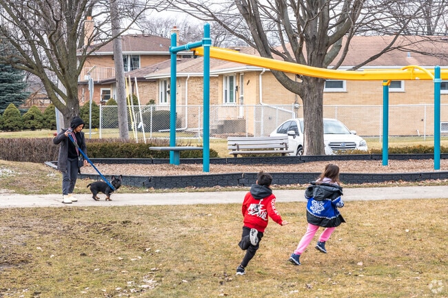 There is room for kids to run around at play at Kennedy Park in Schiller Park.