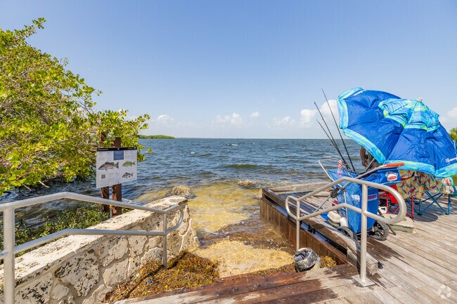 Biscayne National Park near Homestead, FL, offers residents a quiet place to fish.