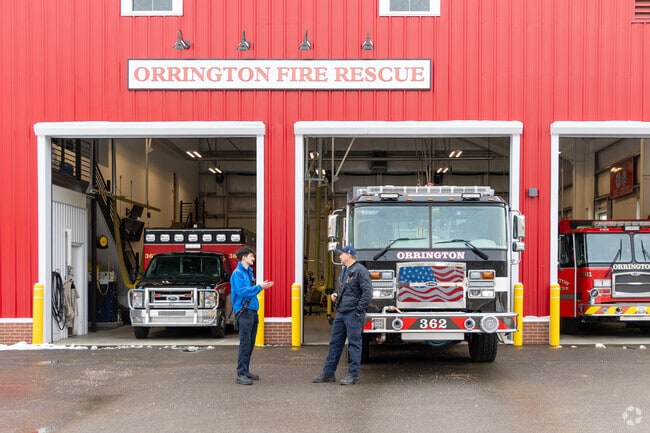 Orrington Fire Rescue serves the community from this station.