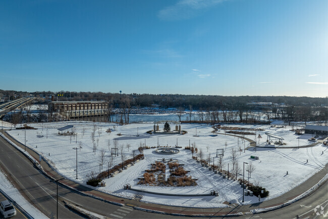 Riverfront Park is a landmark park for the Chippewa Falls Community.