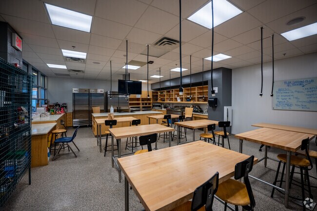 The demo kitchen at the Kenilworth Rec Center allows Kenilworth residents to test their skills.