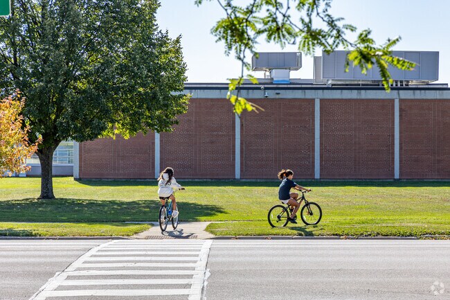 Lance residents can enjoy the bike-friendly streets.