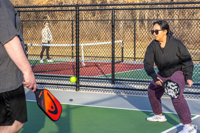 Pickleball at Minor Park is a great way to have fun and get your heart rate up.