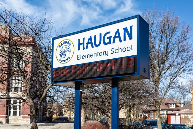 Albany Park students can attend Haugan Elementary School.