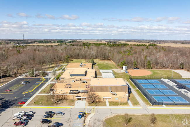 Hemlock Middle School is located on North Maple Road in Hemlock.