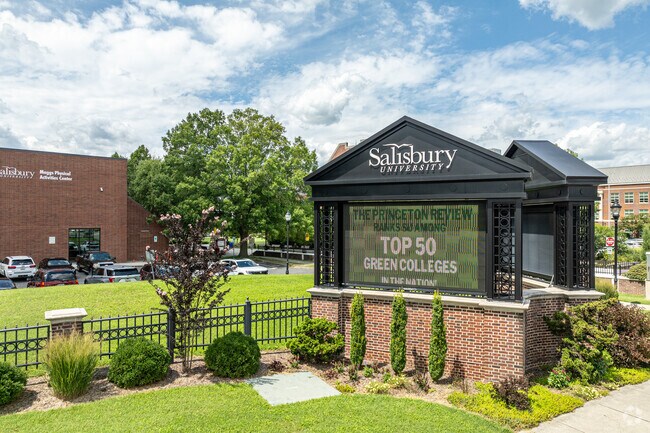 Salisbury University is the areas most prominent resident and provider of jobs.