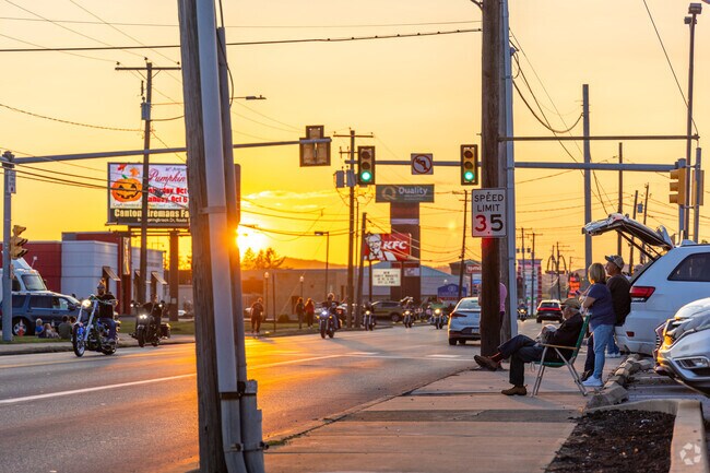 The riders in the 9/11 Memorial Ride ride over 40 miles through Lycoming County.