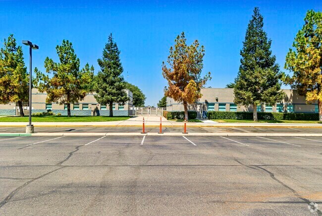 Barbara Spratling Middle School in Keyes Ca sits in a quiet neighborhood.