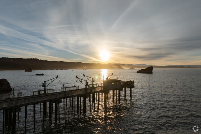 Valley West residents head to the Trinidad Wharf for rest and reflection.