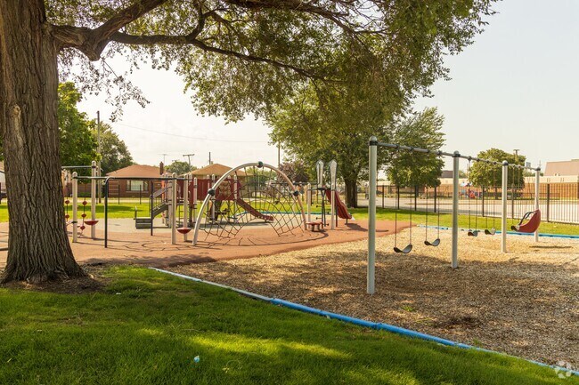 Kids love the playground at Tod Park in East Chicago.