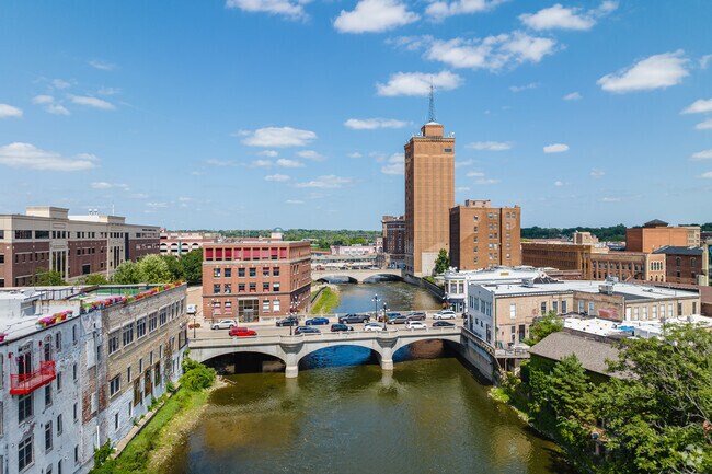 Montgomery shares the Fox River with its northern neighbor, Aurora.
