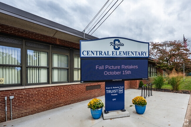 Central Elementary School has an overall rating of a C+ on Niche.