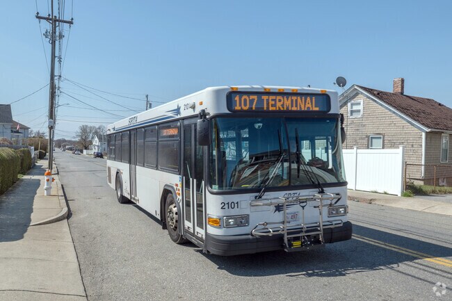 Buses traverse many streets in Sandy Beach, providing great connectivity.