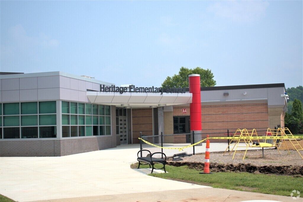 Heritage Elementary School is located in the Highland Charter neighborhood.