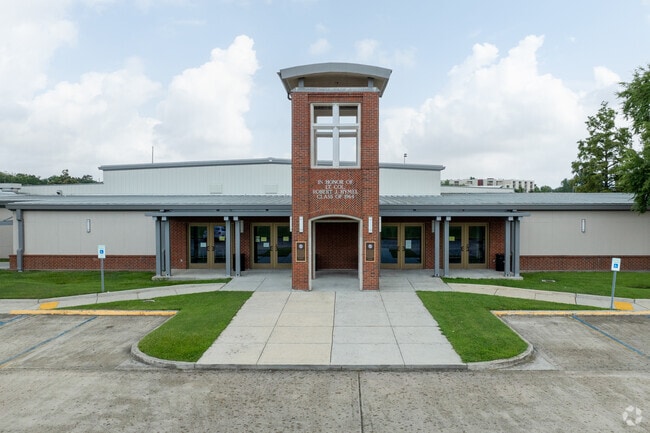 St. Charles Catholic High School serves students from 8th to 12th grades.