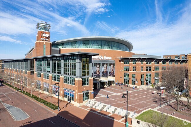 Nationwide Arena is located at 200 W Nationwide Boulevard.