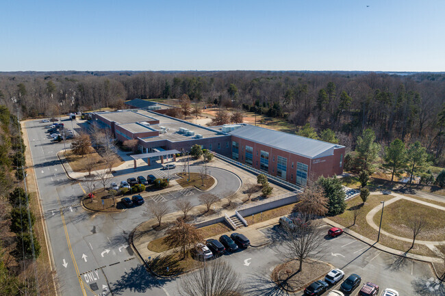 The neighborhood surrounding E.P. Pearce Elementary is nice and well established.