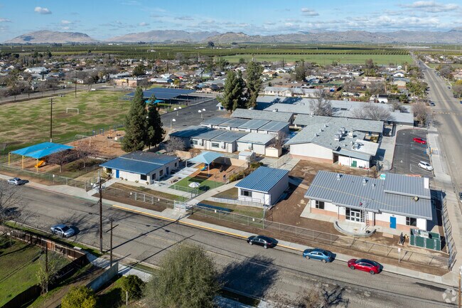 The campus of McCord Elementary School in Orange Cove.