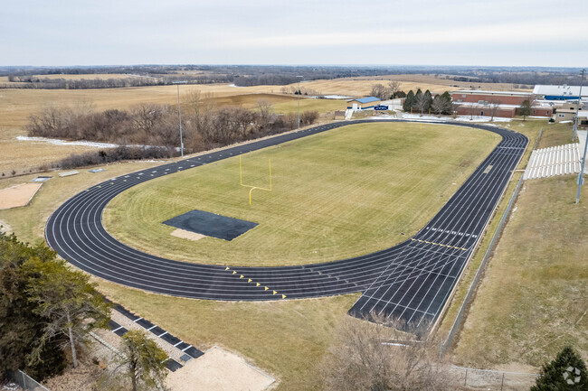 Raymond Central High School has a full track and field.