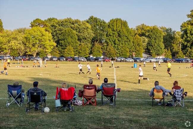 Kids and adults alike can use the many sports amenities at Cooper Park.