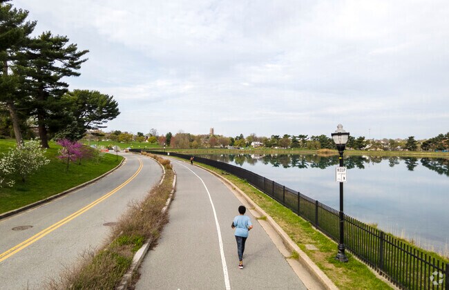 CHM residents love having Lake Montebello in their backyard.