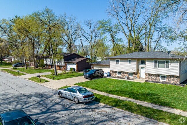 Mid-century sub divisions give way to the classic charm of Portage's historic roots.