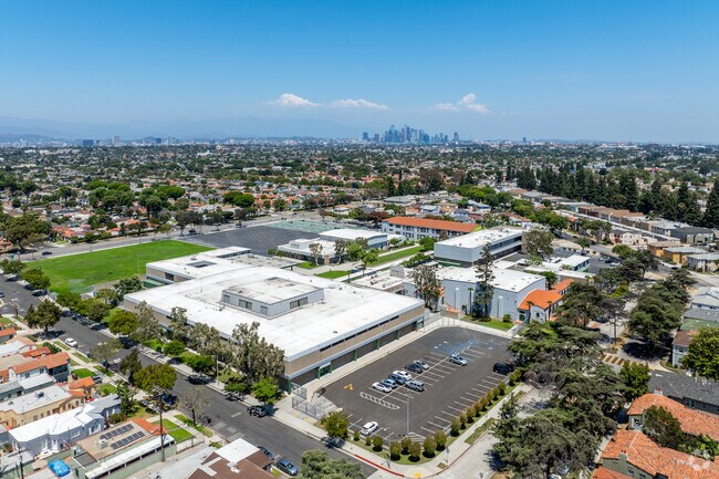 Crenshaw Arts-Technology Charter High School is located south of Los Angeles, CA.