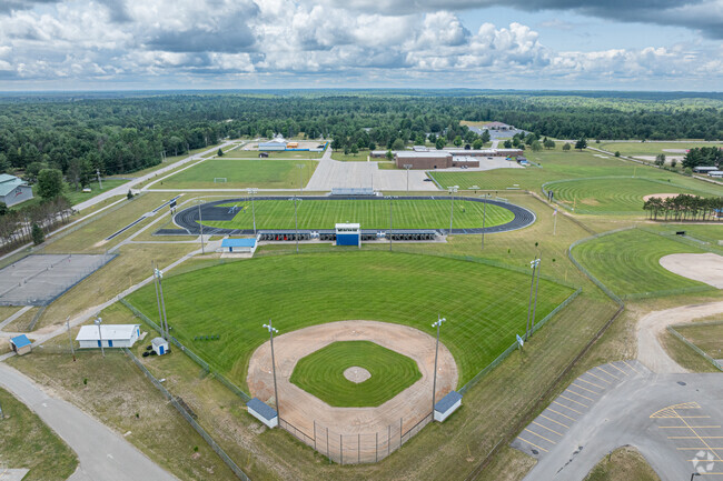Kalkaska High School is located in Kalkaska, Michigan.