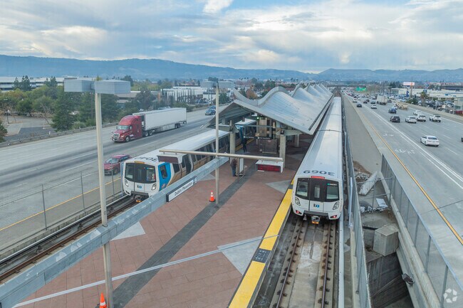 The Dublin BART connects Springtown to the rest of the bay area.