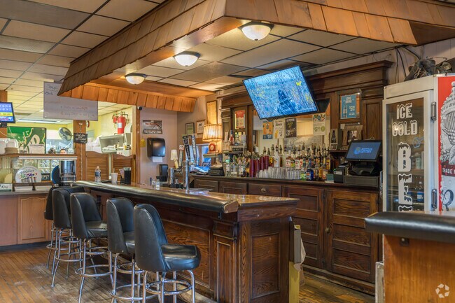 The Maple Leaf Inn is a popular bar and grill in the village of Vermontville.