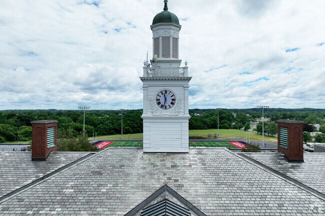 With a classic clock tower on top Mont Pleasant keeps you on time.
