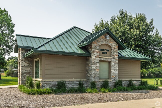 Hamilton Park is located in Brooklyn Park and is open from dawn till dusk.