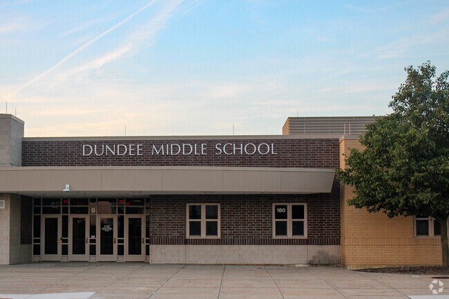 Dundee Middle School serves grades 6–8 in the West Dundee community.
