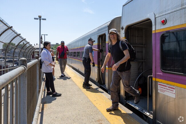 The Swampscott Commuter Rail is a quick and convenient option for residents of Victory Road.