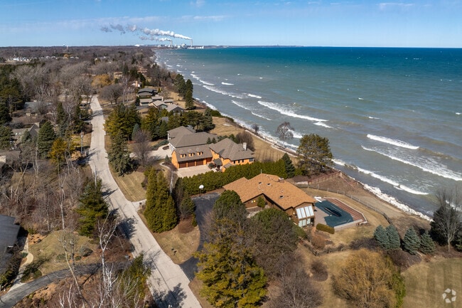 The village of Caledonia is located on the shores of Lake Michigan.