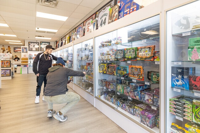 Grand Slam Collectibles in North Bellport has new and vintage collectibles.